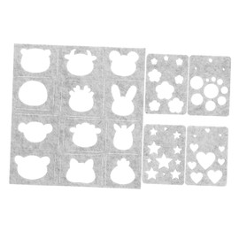 SHINEOFI 13pcs Wool Felt Mold Kit for Beginners and Professionals Charming Animal Needle Felting Stencils for DIY Craft Projects Soft and Supple Woolen Felting to Enhance Creativity and