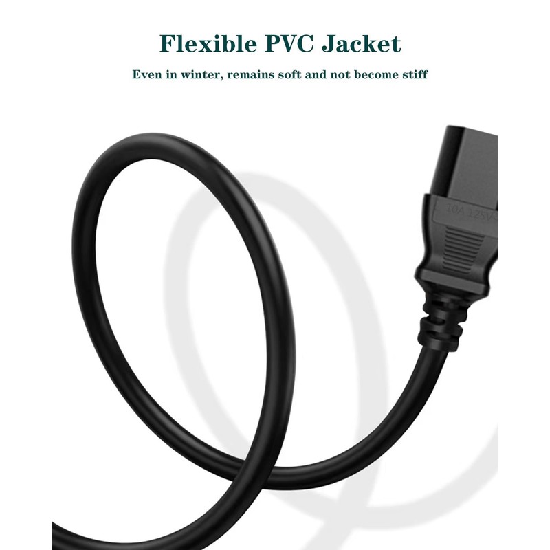 Amplifier Gaming PC Power Cable Compatible for iBuyPower HP Dell