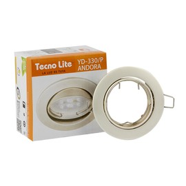 Tecnolite Lámpara Dirigible de interior para Empotrar, color Perla YD-330/P