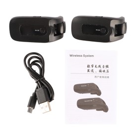 Wireless Guitar System Rechargeable Audio Transmitter Receiver for Electric Bass