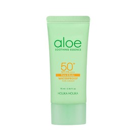 Holika Holika [Holika Holika] Aloe Waterproof Sun Cream SPF 50+ PA++++ 70ml / [홀리카홀리카] 알로에 워터프루프 선크림 SPF 50+ PA++++ 70ml
