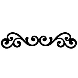 Benziso Metal Scroll Wall Art Traditional Iron Wall Decor Wall Medallion Home Decorations Decorative Scroll Accent for Hallway Front Porch Above Door