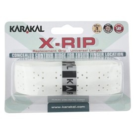 Karakal X-Rip Grip Tape for Tennis, Badminton and Squash Rackets White