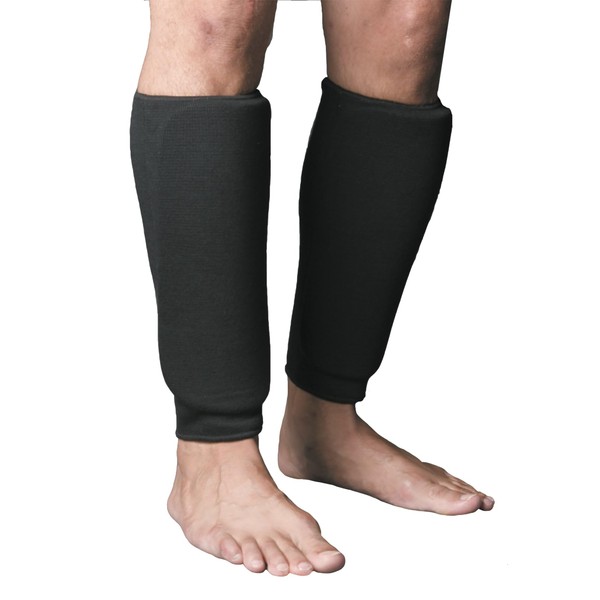 ProForce II Martial Arts Shin Guards (Black, X-Large)