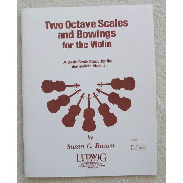 Two Octave Scales and Bowings for Violin by Susan C.