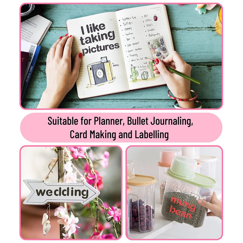 Mr. Pen- Bible Journaling Stencil Set, 4.2 x 7 Inch,