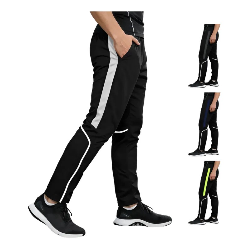 BIAOJUE - Pants Cómodo Deportivo Casual Jogger Gym Con Bolsas