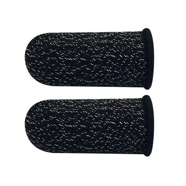 Unbranded 2Pcs Breathable Anti-Sweat Finger Sleeve Thumb For PUBG Phone/Tablet