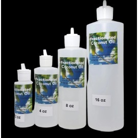 100% Pure Coconut Based Multi-Purposed Fractionated Coconut OIL 100% PURE OIL - 2 oz