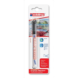 Edding Special Marker 8000 Freeze Marker, 1 mm, Black