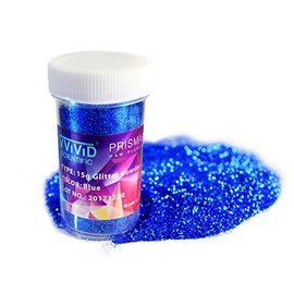 VViViD Prisma65 Raw Pigment Blue Metallic Glitter Powder 15g Jar (1 Unit)