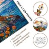 Stained Glass Lighthouse Puzzles for Adults 1000 Piece, Mosaic Beach