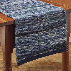 Park Designs Indigo Chindi Table Runner 13X54