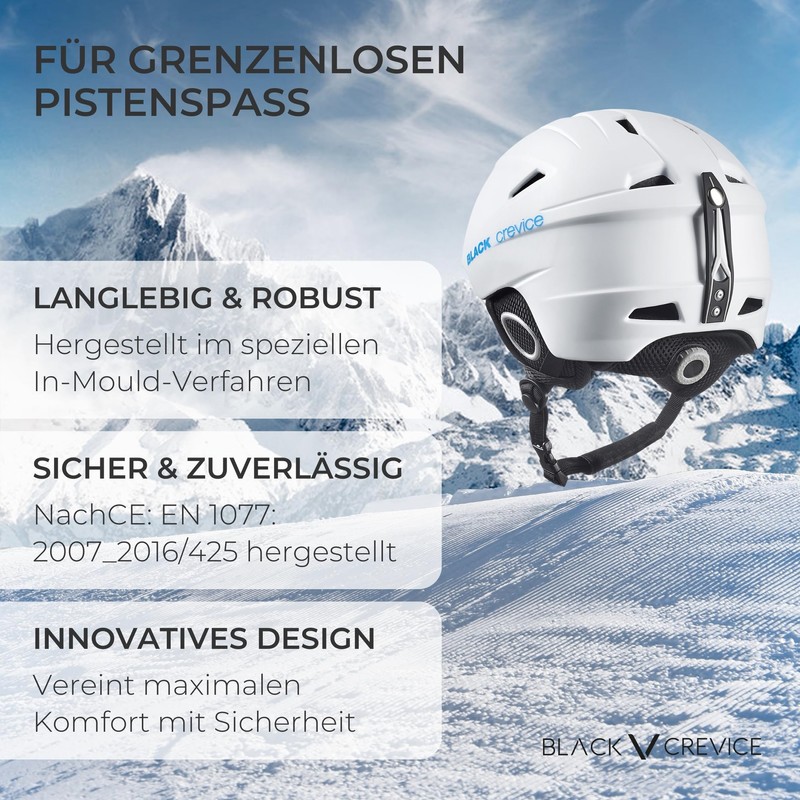 Black Crevice, Kitzbühel, Ski Helmet, XS