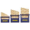 Irwin Tools IRWIN Drill Bit Set, Titanium Nitride Coated, 29-Piece