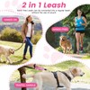 Vihir Jogging Lead Dogs with Belt Bag for Medium Large