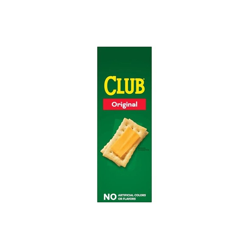 Club Original Crackers 13.7oz Pack of 1 Buttery Flaky Snack