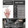 RHYNO Training Gloves, Muscle Training, Pull Up Gloves, Leather, Men's,