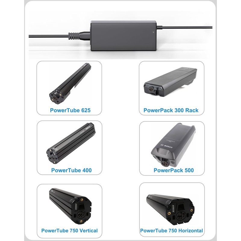 POANES 36V 2A 42V 2A Charger for Bosch Active/Performance Line