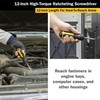 Titan 12220 12-Inch Torque Ratcheting Screwdriver
