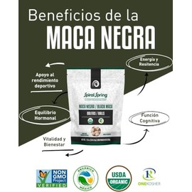 Maca Negra en Bolitas 200g 100% Pura y Natural sin Aditivos - Suplemento Alimenticio de Origen Andino - Superfood de Alta Calidad Certificado. (1 Pz)