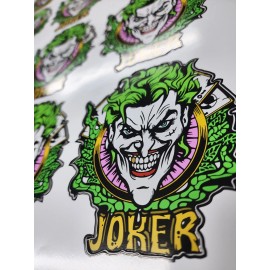 Oracal Joker  Decal Sticker Car Truck  Comic 5" x 4"