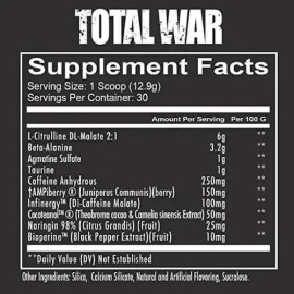 Pre Entreno Redcon1 Total War Sabor Uva En Bote De 441g                                                                                               