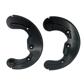 Forlevlaep 4L3Z2K004BA 4L3Z2K005BA Front Brake Backing Plate Dust Splash Shield RH LH for 2004-2008 Ford F150,for 2006-2008 Lincoln Mark LT Base,for 2004 Ford F-150 Heritage