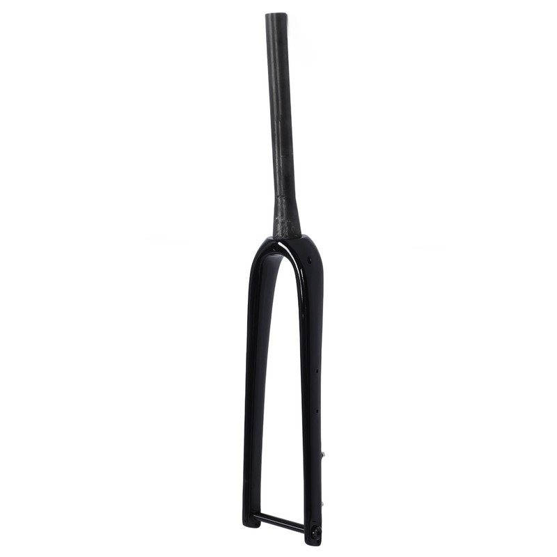 Road Bike Fork Carbon Fiber Hard Tapered Tube Lightweight Road