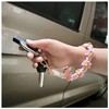 AOKSUNOVA Key Ring Band Macrame Lanyard Short Key Pendant Girls