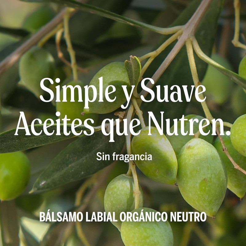 Dr. Bronner's Bálsamo labial orgánico nutritivo y protector, fórmula natural