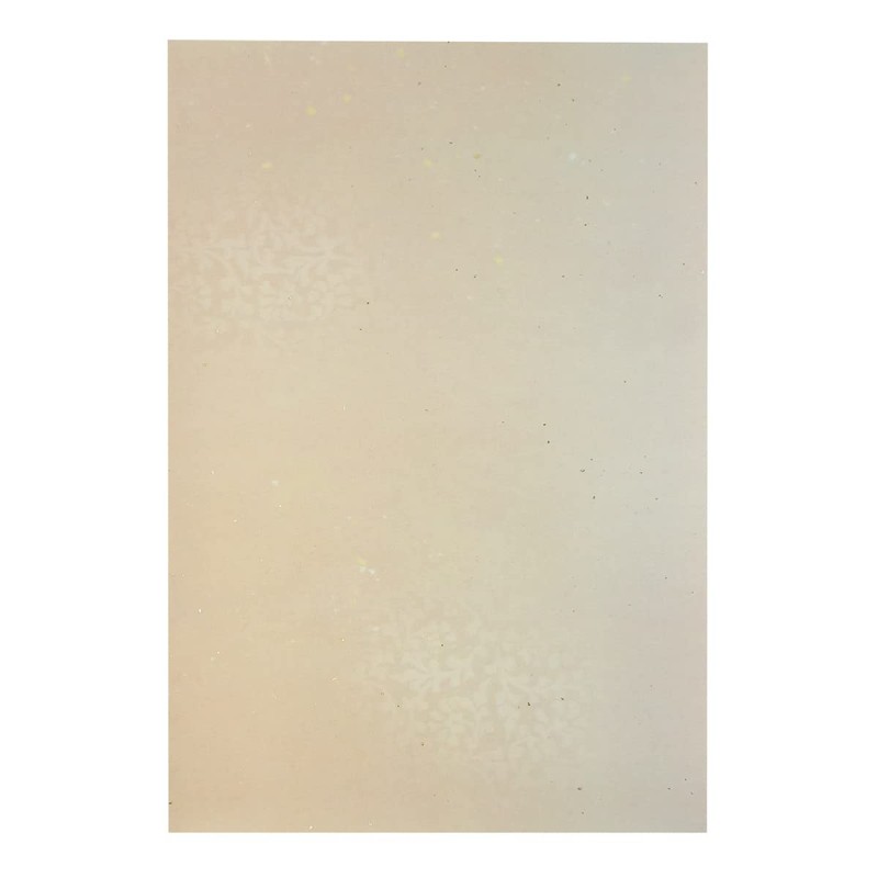 Paper Tsuyukusa, Gold and Silver Sand Cloth Han Kaishi Paper,