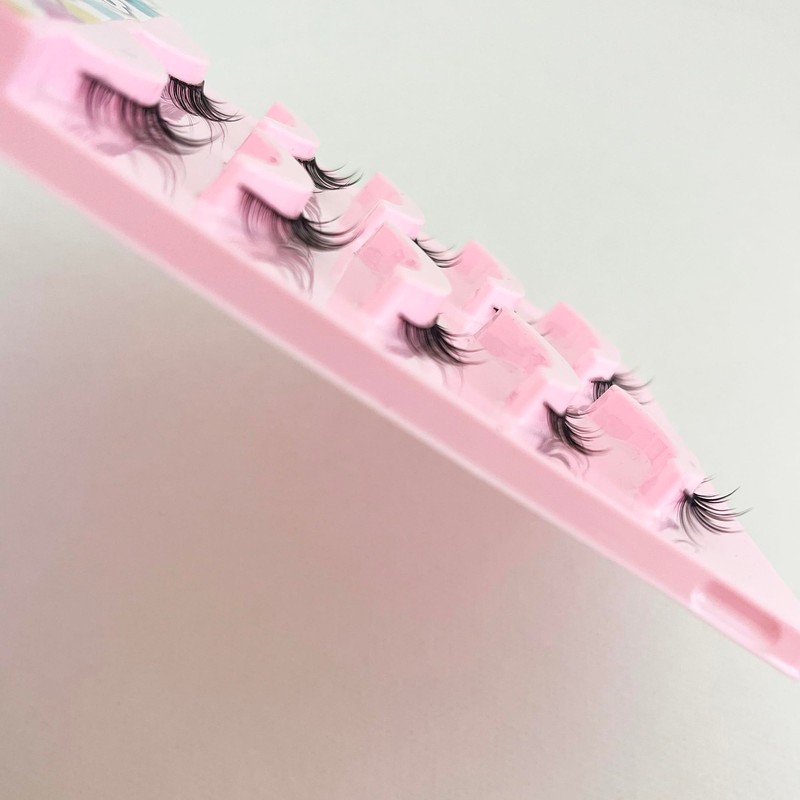 Kagonekodo False Eyelashes (NS-12) (Ultra Fine Black Axis NS-12, Black,
