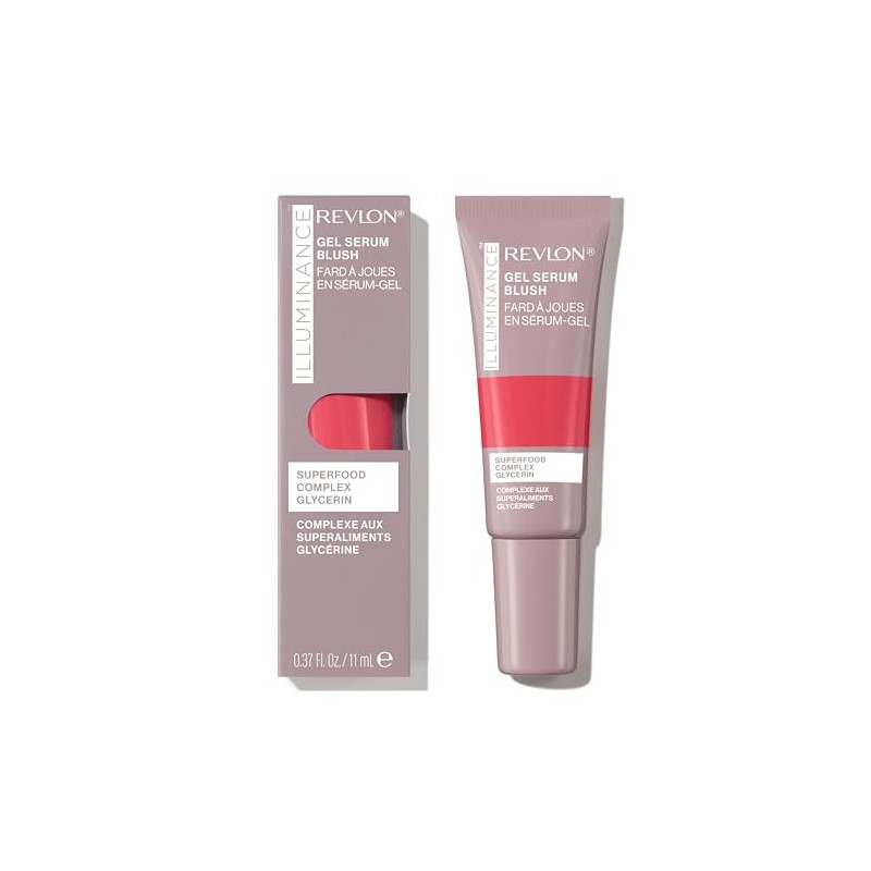 Rubor Revlon Illuminance Gel Serum Blush tono Striking Rose
