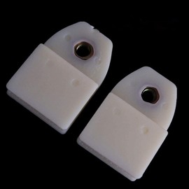 Space-parts Window Door Glass Channel Clips Sash Clips Fit for Honda 1988-2015 All Model Honda Accord Civic Pilot (2PCS)