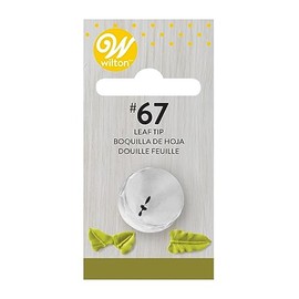 Wilton Number 67 Carded Leaf Tip