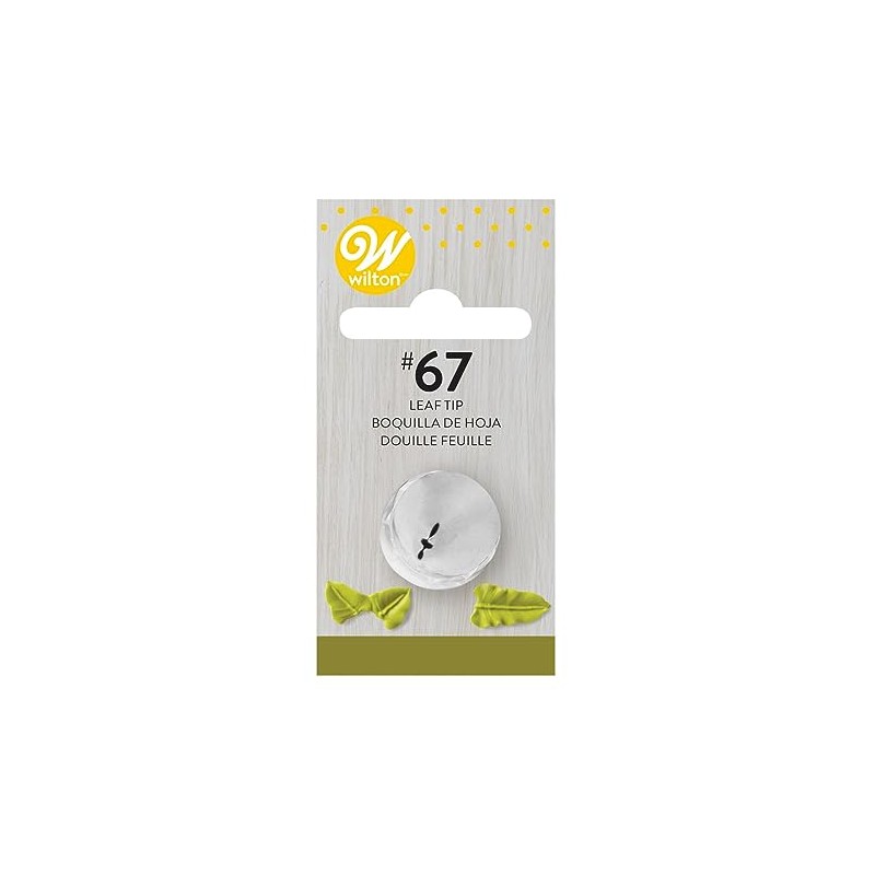 Wilton Number 67 Carded Leaf Tip