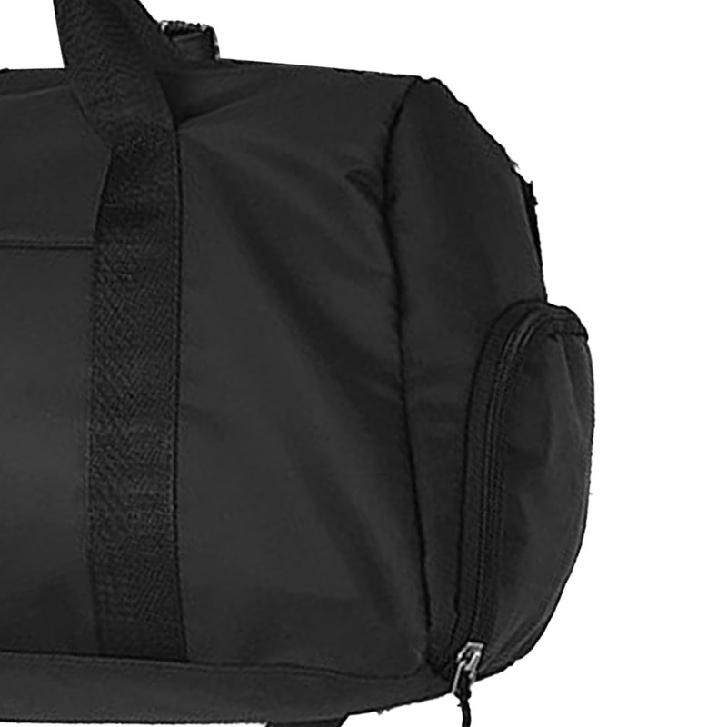 Travel Bag Black Large Capacity Compartment Design Waterproof Oxford Cloth