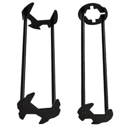 Multifunctional Sink Wrench 2PCS Basin Wrench,Faucet Wrench for Tight Spaces,Sink Tools Carbon Steel,Ended Wrenches Sink Wrench Set with 7 Sizes Plumbers Wrench for Under Sink Kitchen Bathroom Wrench