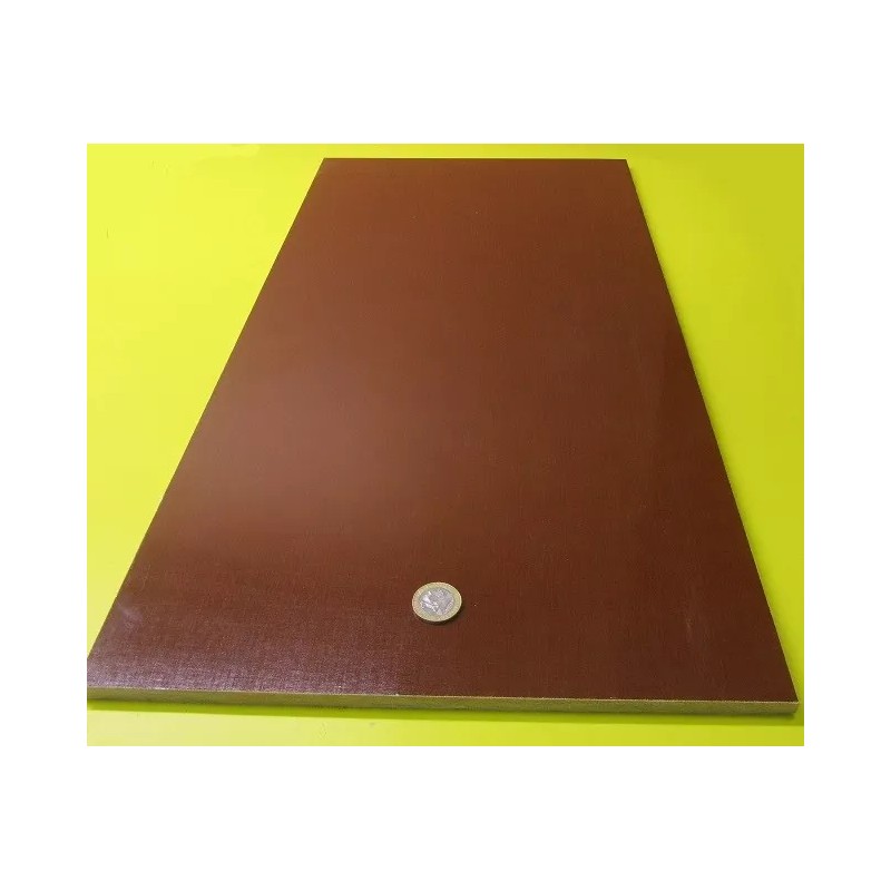 Micarta Canvas Phenolic CE Sheet .375" (3/8") Thick x 12"