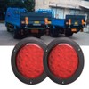Luces Traseras de Remolque LED Rojas Redondas Freno de Parada