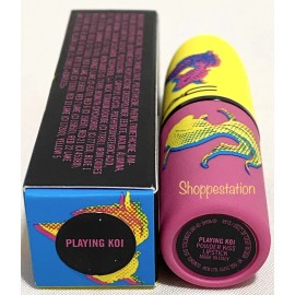 M·A·C MAC Moon Masterpiece Powder Kiss Lipstick Shade PLAYING KOI 3g New In Box