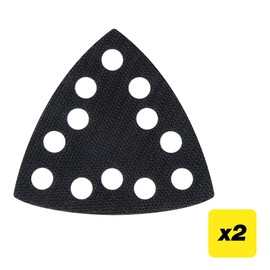 Trend 93 mm Delta Pad Saver for Multi-Tools, 2 Pack, Hook and Loop Protection Layer for Sanding Pads and Enhanced Durability, AB/PAD/OSC