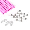 SILPECWEE 15PCS Nail Stamp Pen Set, Nail Flower Design Stamping