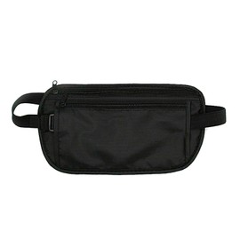 Waterproof Money Belt for Travelling, Hidden Security Money Pouch for Cash, Cards, Keys & Passport with Adjustable Elastic Strap, Anti-Theft Passport Wallets for Men Women