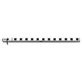 Tripp Lite PS3612 Vertical Power Strip, 12 Outlets, 1 1/2 x 36 x 1 1/2, 15 ft Cord, Silver