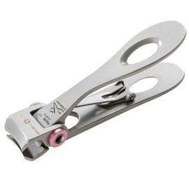 Remos Professional Nail Clippers for Fingernails, Stainless Steel, Pink, 7 cm
