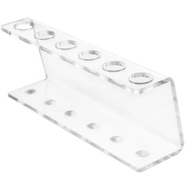 WINOMO Test Tube Stand, Acrylic Test Tube Holder, Acrylic Test Tube Stand, Centrifugal Tube Holder Stand: Clear