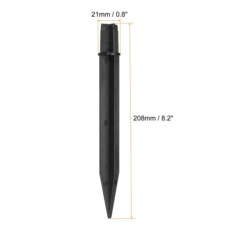 MECCANIXITY Plastic Ground Spikes 8.2 Inch Landscape Stakes Light Replacement