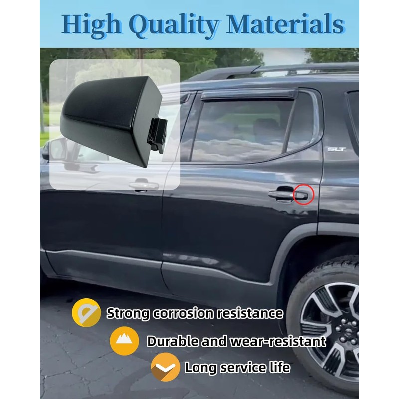 OWNDR 13599552 Exterior Door Handle Cover Cap Fit for Chevy